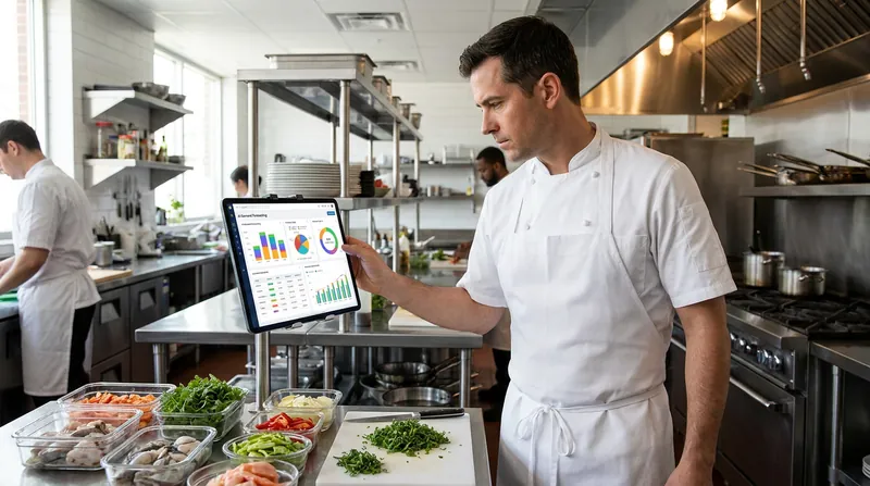 AI-driven demand forecasting removes the guesswork from daily prep, reducing both food waste and kitchen stress.