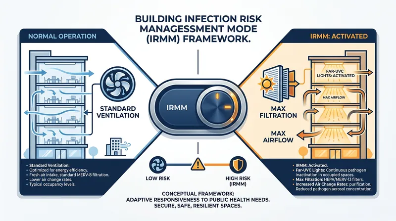 Buildings of the future will toggle into heightened defensive modes during seasonal outbreaks or pandemics.