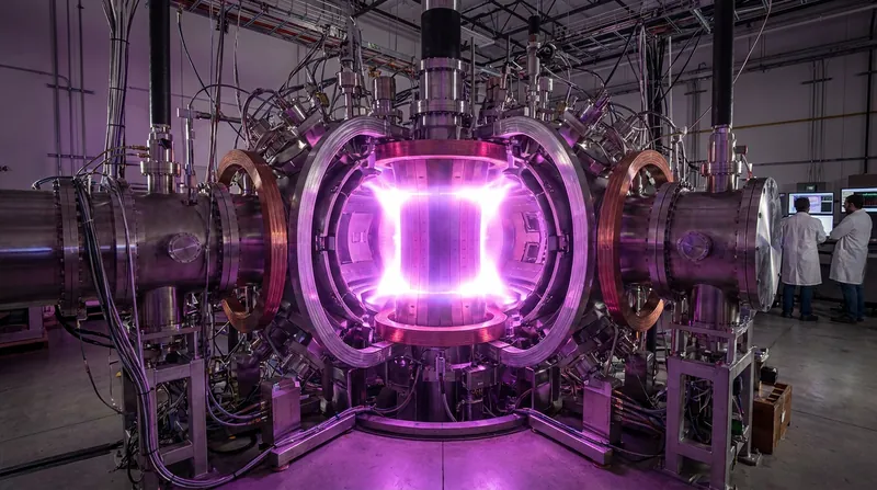 Helion's Polaris prototype recently achieved plasma temperatures exceeding 150 million degrees Celsius.