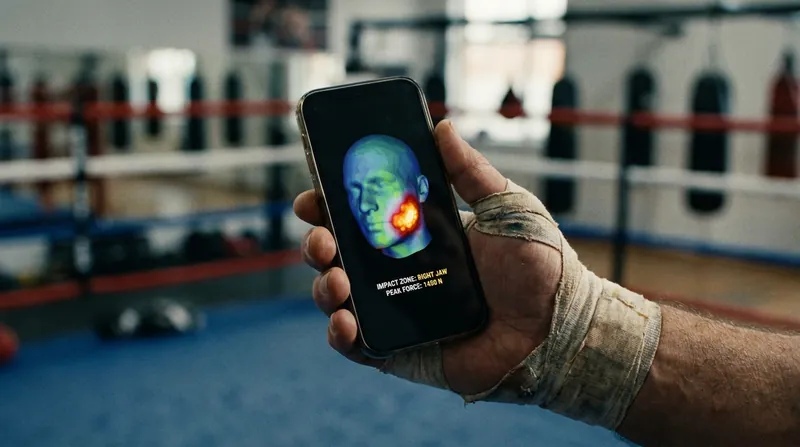 Coaches use directional impact data to identify defensive flaws in a fighter's guard.