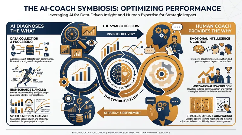 While AI provides perfect measurement, human coaches remain essential for translating data into actionable feel.