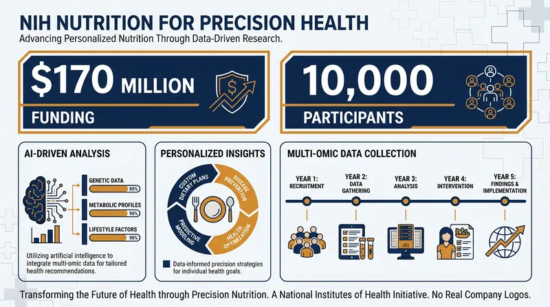 The National Institutes of Health is making a massive investment to map the relationship between individual biology and diet.