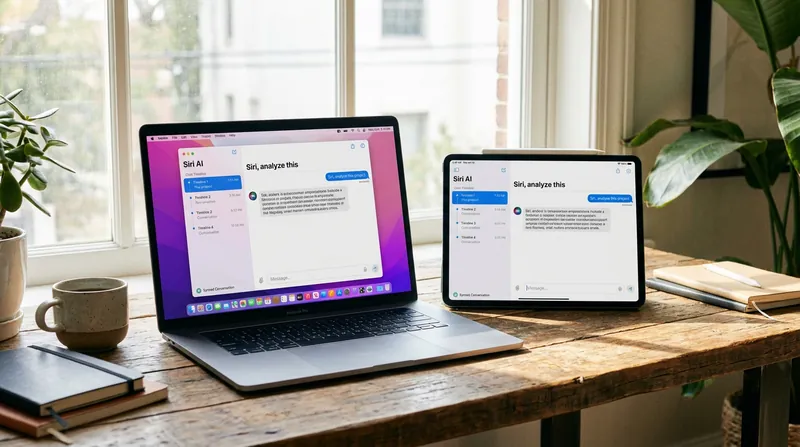 Siri's new dedicated app syncs conversation history across iOS, iPadOS, and macOS.
