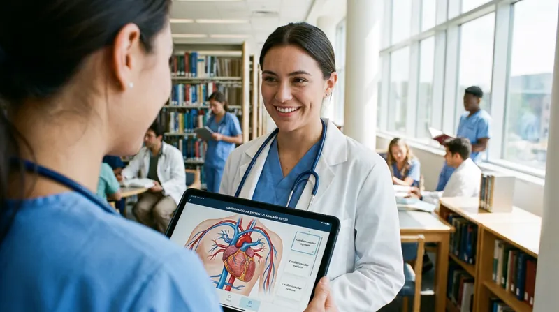 Medical students have widely adopted spaced repetition algorithms to manage the massive volume of information required for board exams.