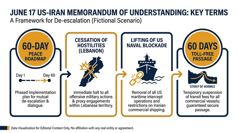 The fragile US-Iran memorandum of understanding signed just days before the renewed blockade.