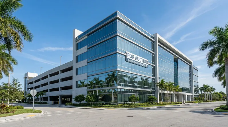 Spirit's newly built $275 million headquarters in Dania Beach is heading to the auction block.