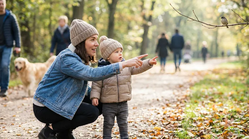 Naming what a child is focused on builds crucial language pathways long before they can speak.