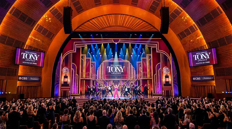 The 79th Tony Awards at Radio City Music Hall highlighted a season of successful revivals and cross-medium adaptations.