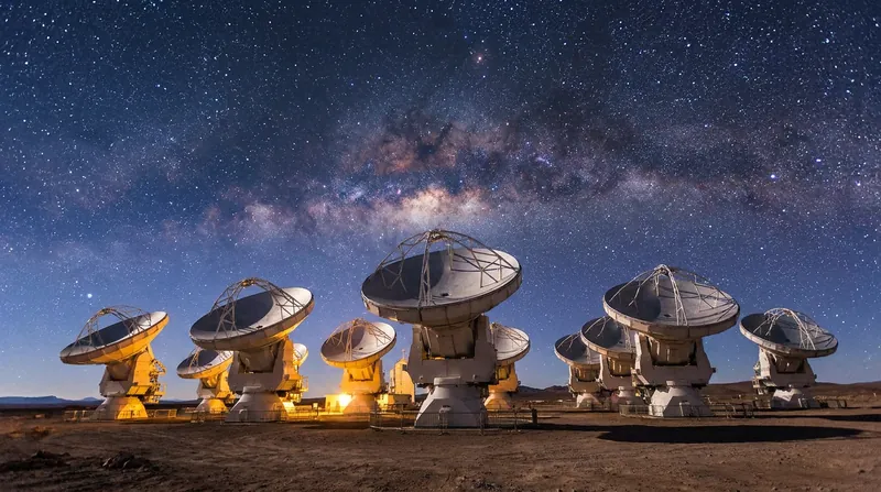 The ALMA radio telescope array in Chile was used to detect the faint signature of carbon monoxide deep in Uranus's atmosphere.