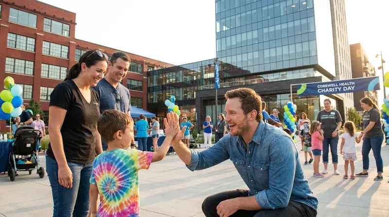 The event provides a deeply personal environment where the shared goal of helping children supersedes individual fame.