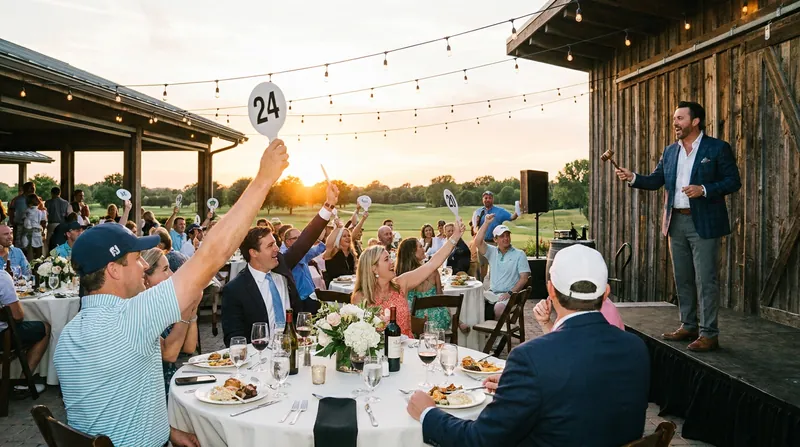 A spirited live auction following the tournament raised an additional $188,000 for youth programs.