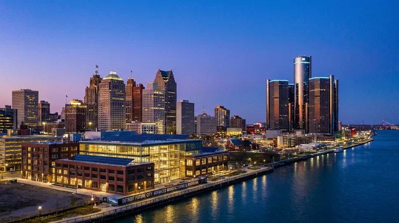 Detroit is positioning itself as the epicenter of America's high-tech industrial renaissance.