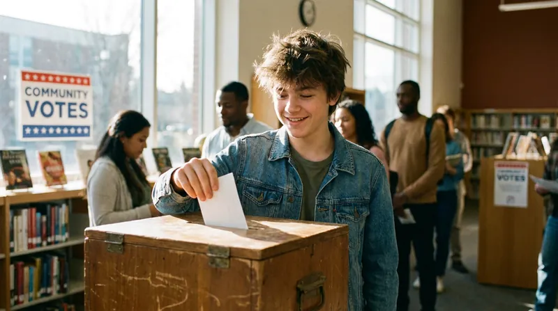 Many participatory budgeting cycles lower the voting age to 11 or 14 to encourage youth civic engagement.
