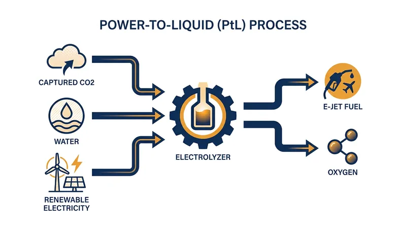 How Twelve's eManufacturing process converts air and water into jet fuel.