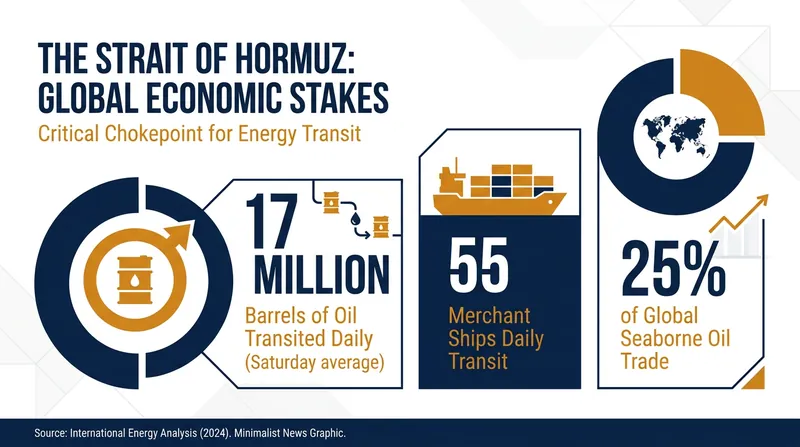 The Strait of Hormuz remains one of the world's most vital economic arteries.