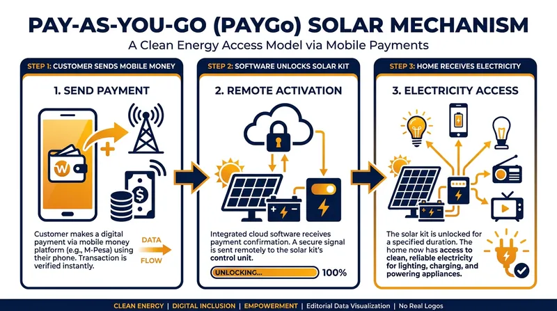 How mobile money unlocks decentralized energy access.