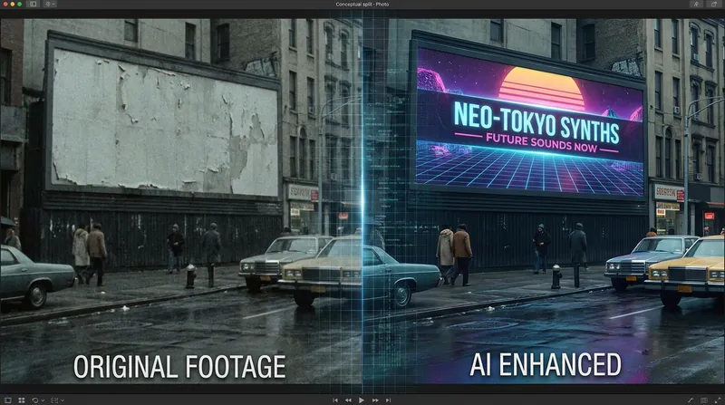 Dynamic placement allows the same scene to display different advertisements based on the viewer's demographic profile.