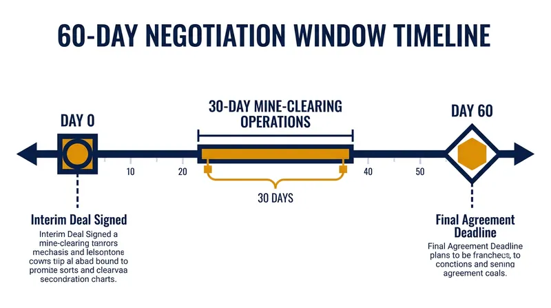 The Islamabad memorandum established a strict 60-day window to reach a final nuclear and security agreement.