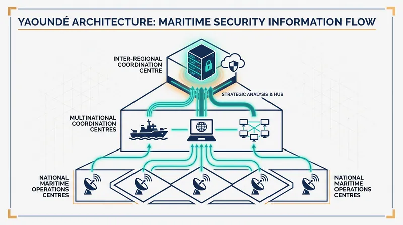 The Yaoundé Architecture relies on a multi-tiered system of intelligence sharing across 25 West and Central African states.
