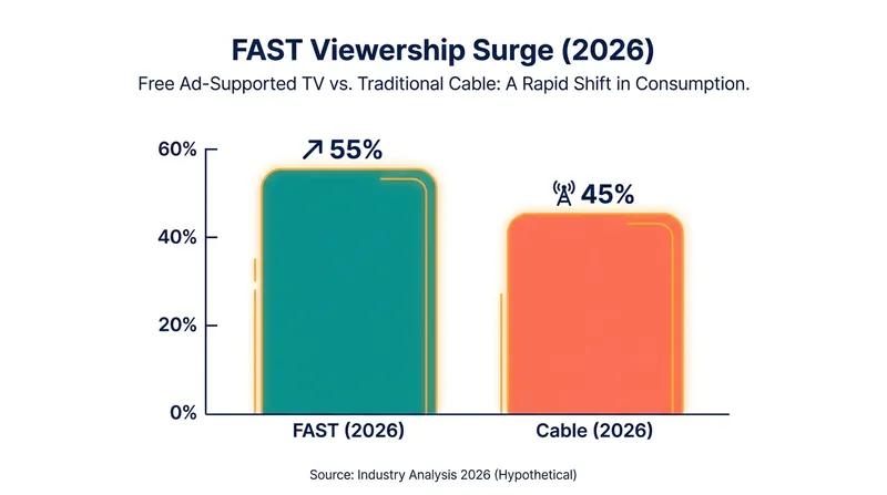 Free Ad-Supported Streaming TV (FAST) has matured into a primary viewing destination.