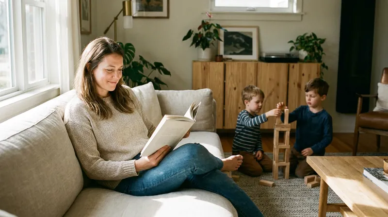 Stepping back from the role of constant entertainer allows parents to reclaim their own mental space.