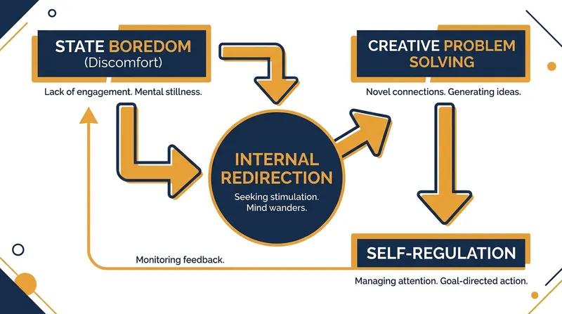 The adaptive function of state boredom forces the brain to practice internal redirection.