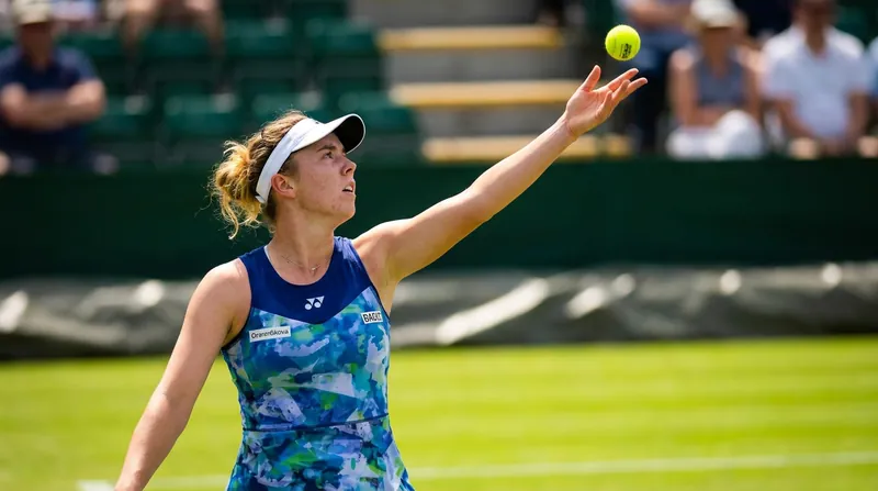 Linda Noskova defeated Eala 6-2, 6-4 to advance to the Berlin Open final.