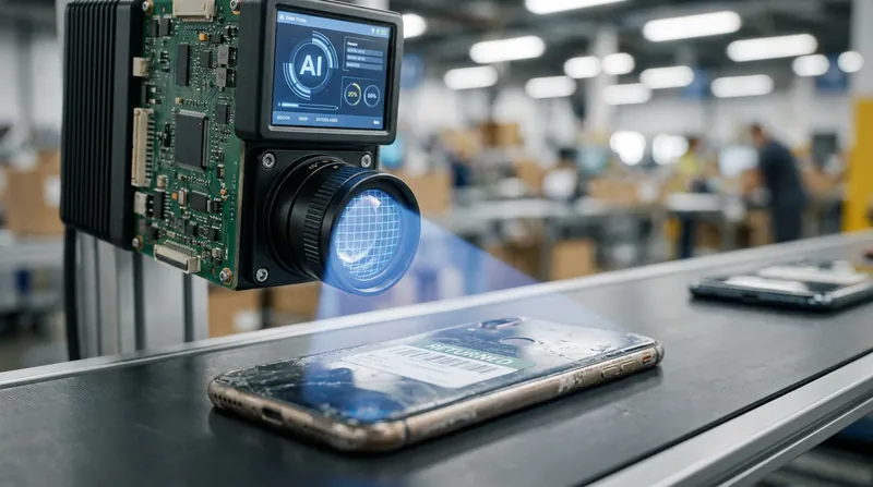 Computer vision systems can inspect and grade returned products in milliseconds.
