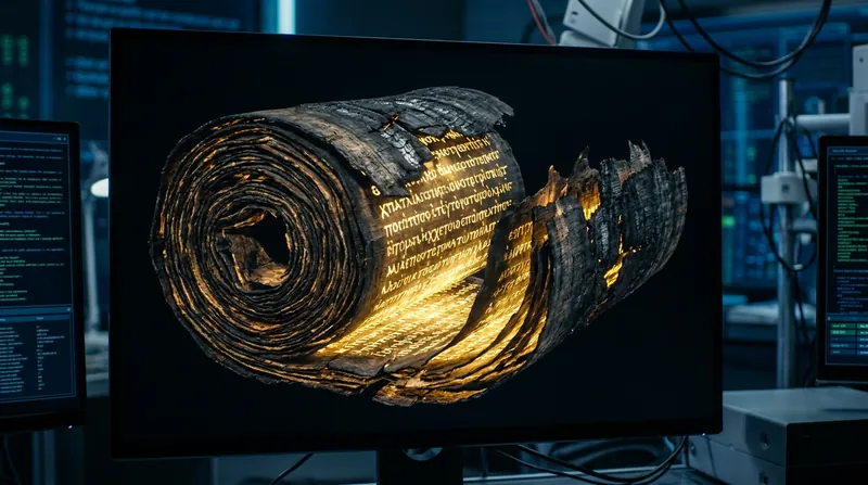 Using 3D CT scans and machine learning, researchers can now read carbonized scrolls without opening them.