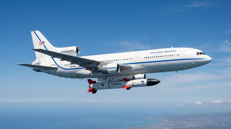 The LINK spacecraft will ride to orbit aboard an air-launched Pegasus XL rocket.