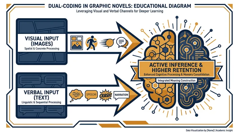 Research shows that processing text and images simultaneously forces readers to make active inferences, boosting overall comprehension.
