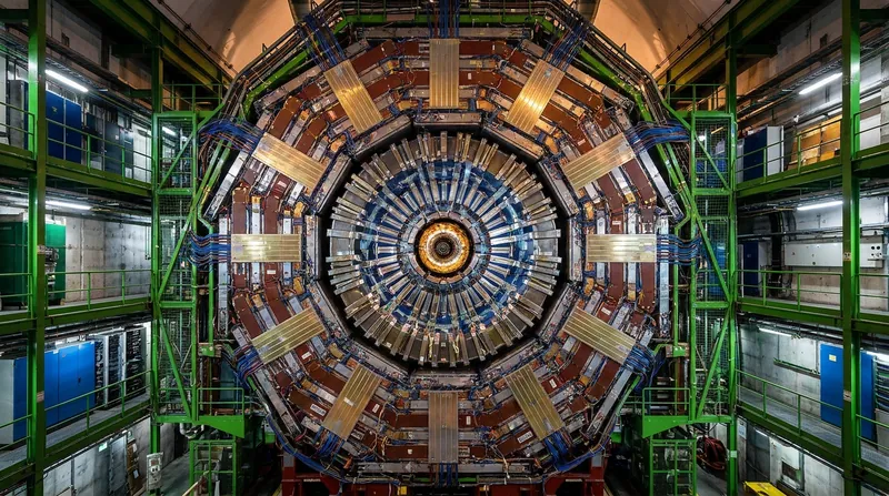 The Compact Muon Solenoid (CMS) detector, one of the two instruments that confirmed the existence of the Higgs boson in 2012.