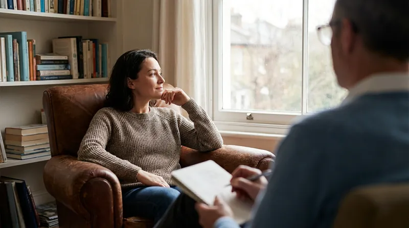 Therapy provides a regulated environment to practice vulnerability and build a coherent narrative of the past.