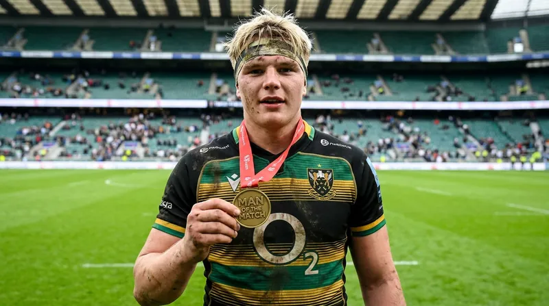 At 21 years old, Henry Pollock became the youngest player to win Man of the Match in a Premiership final.
