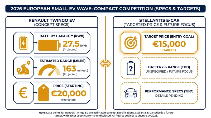 The new wave of European EVs prioritizes right-sized batteries and lower price tags.