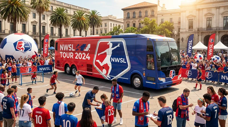 The NWSL's 'Summer of Soccer' tour aims to capture new fans during the men's World Cup.
