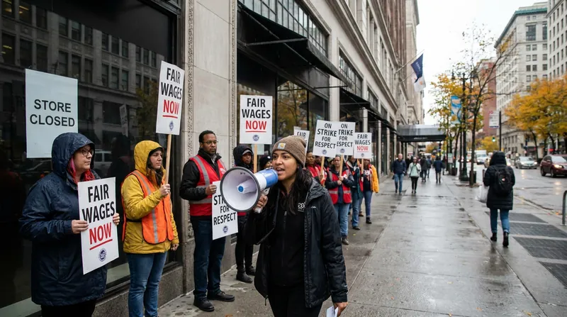 The NLRB ruled that Macy's unlawfully locked out and fired 60 unionized building engineers following a strike.