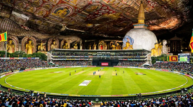 The historic innings took place during the Tri-Nation A Series final at the Rangiri Dambulla International Stadium.