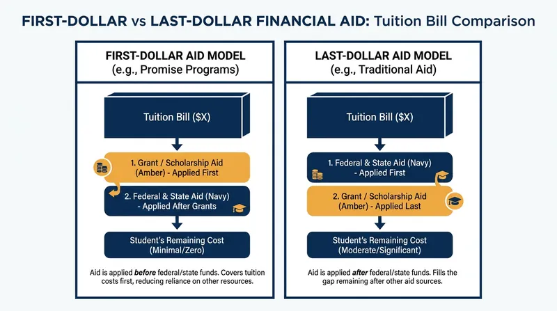 The structure of a Promise program dictates whether low-income students receive help with living expenses.