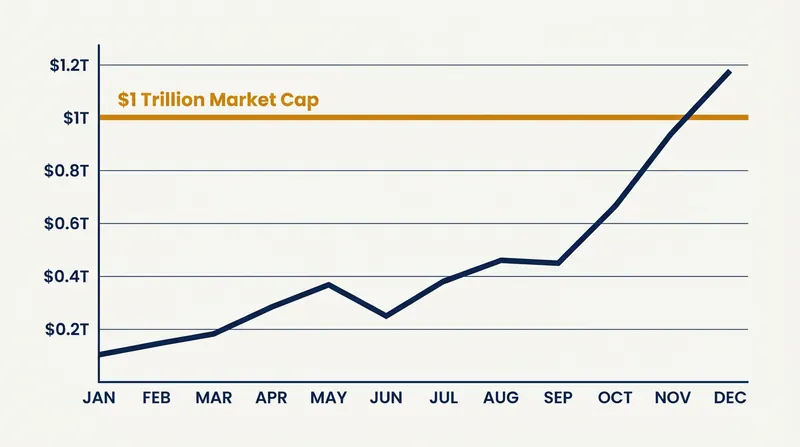Micron's stock surge recently pushed the company's valuation past the $1 trillion milestone.