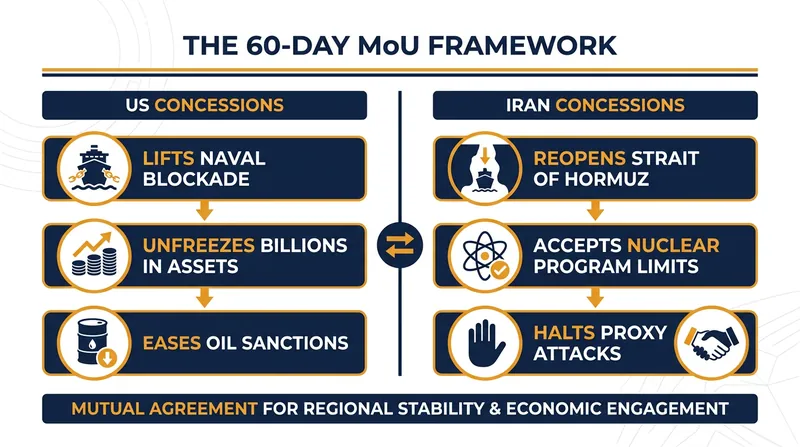 The core concessions outlined in the preliminary Memorandum of Understanding.