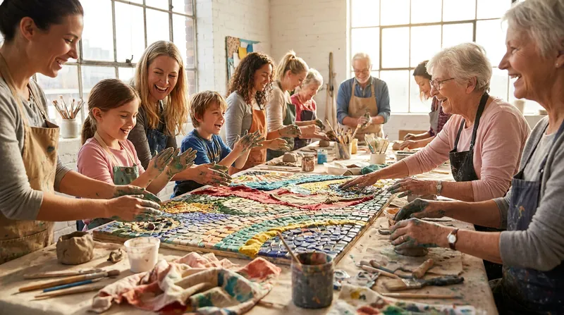 Experiential retail competes with e-commerce by offering tactile interaction and emotional connection.