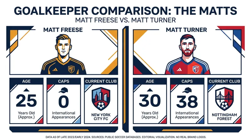 Matt Freese has rapidly climbed the depth chart to challenge 2022 starter Matt Turner for the number one shirt.