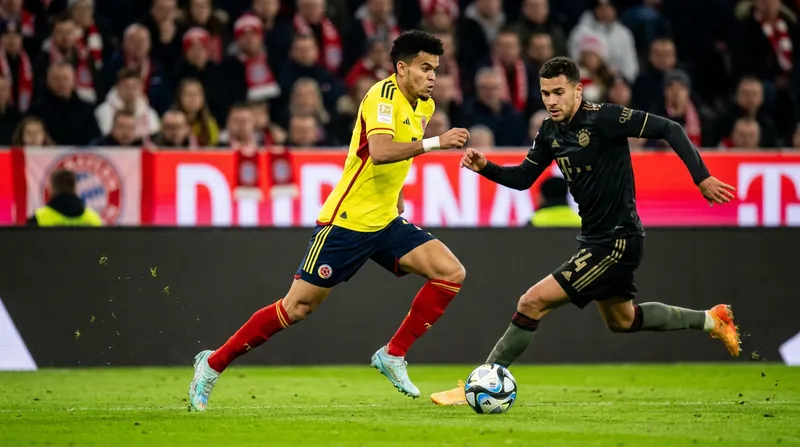 Luis Díaz's explosive pace on the wing provides Colombia with a devastating counter-attacking threat.