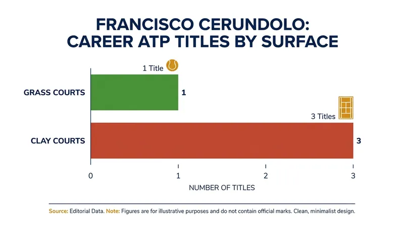 Cerundolo has now secured two of his five career ATP titles on grass courts.