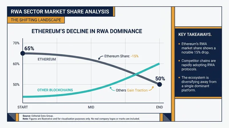 While Ethereum remains the dominant network, institutional funds are increasingly deploying across multiple blockchains.