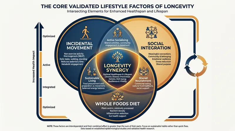 Beyond the demographic debate, researchers agree on the foundational lifestyle habits that promote a longer healthspan.