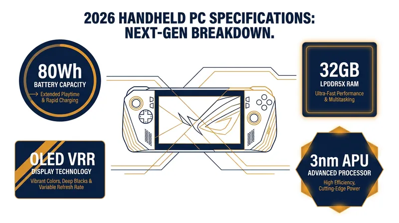 The new baseline specifications for premium handheld PCs in 2026.