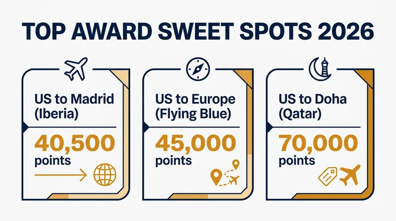 Partner award charts offer significantly lower redemption rates than booking directly.