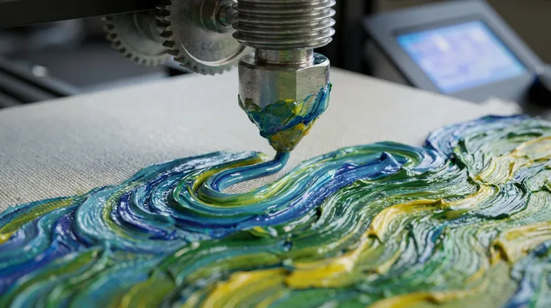 Technologists are using 3D printing to physically recreate the textured brushstrokes of lost paintings.